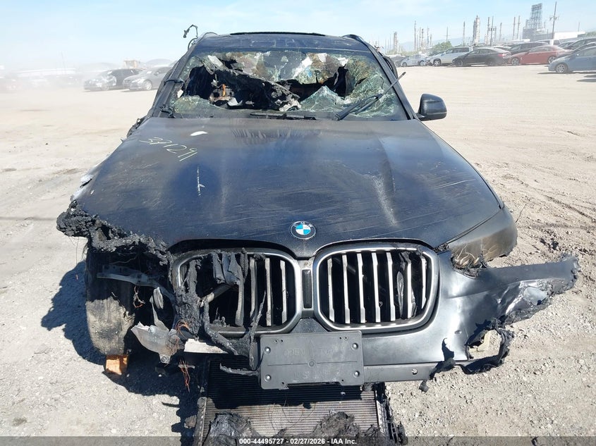 2023 BMW X3 VIN 5UX43DP08P9S92006 IAAI salvage auction — TOTAL BURN, Non-Repairable (California), sold $275 on 2026-07-29 (photo 6)