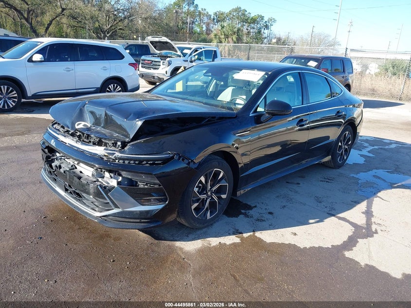 2025 Hyundai Sonata VIN KMHL64JA3SA459204 IAAI salvage auction — FRONT END, Other, sold $2,900 on 2026-07-22 (photo 2)