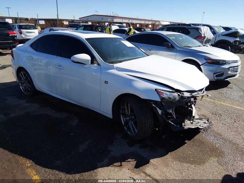 2015 Lexus Is VIN JTHCE1D2XF5009976 IAAI salvage auction — LEFT FRONT, Salvage (Colorado), sold $450 on 2026-07-21 (photo 1)