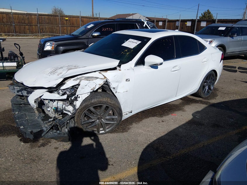 2015 Lexus Is VIN JTHCE1D2XF5009976 IAAI salvage auction — LEFT FRONT, Salvage (Colorado), sold $450 on 2026-07-21 (photo 2)