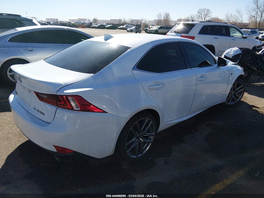 2015 Lexus Is VIN JTHCE1D2XF5009976 IAAI salvage auction — LEFT FRONT, Salvage (Colorado), sold $450 on 2026-07-21 (photo 4)