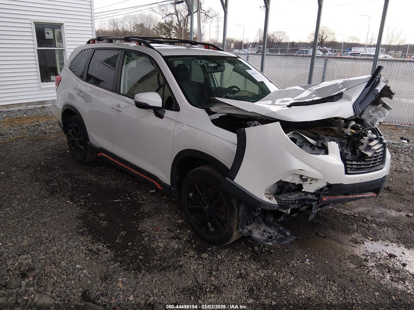 2019 Subaru Forester VIN JF2SKAJC3KH505683 IAAI salvage auction — FRONT END, Salvage (Delaware), sold $1,350 on 2026-07-31 (photo 1)