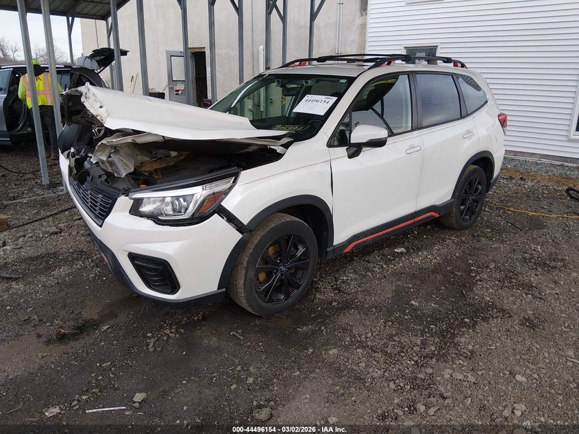 2019 Subaru Forester VIN JF2SKAJC3KH505683 IAAI salvage auction — FRONT END, Salvage (Delaware), sold $1,350 on 2026-07-31 (photo 2)