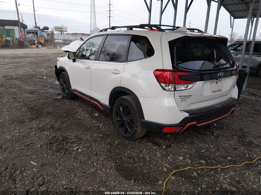 2019 Subaru Forester VIN JF2SKAJC3KH505683 IAAI salvage auction — FRONT END, Salvage (Delaware), sold $1,350 on 2026-07-31 (photo 3)