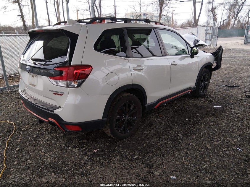 2019 Subaru Forester VIN JF2SKAJC3KH505683 IAAI salvage auction — FRONT END, Salvage (Delaware), sold $1,350 on 2026-07-31 (photo 4)