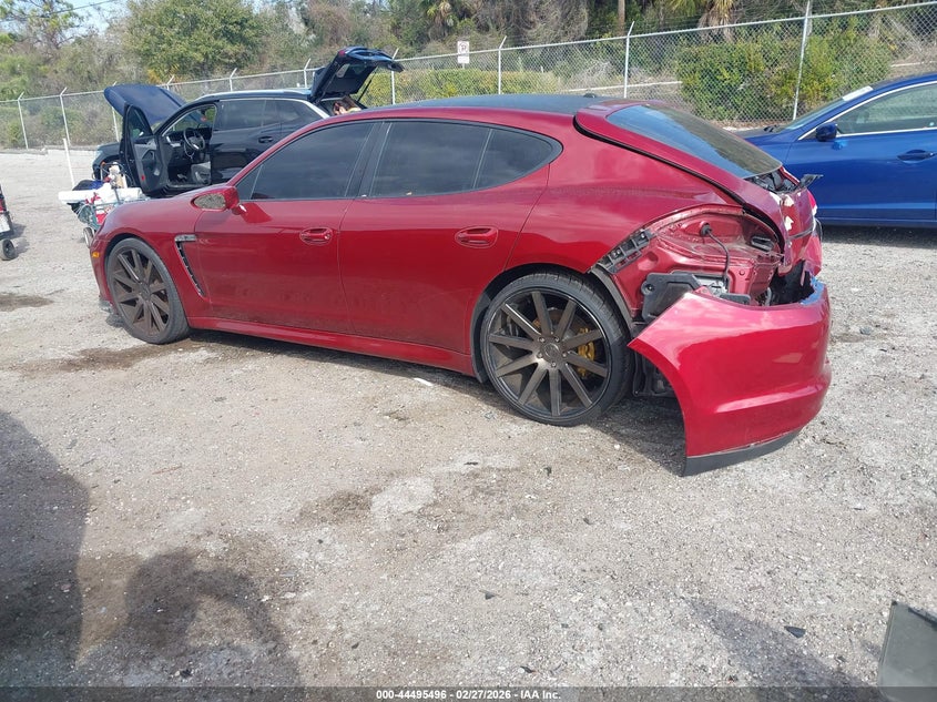 2011 Porsche Panamera VIN WP0AA2A70BL018749 IAAI salvage auction — REAR END, Rebuildable (Florida), sold $2,650 on 2026-07-09 (photo 3)
