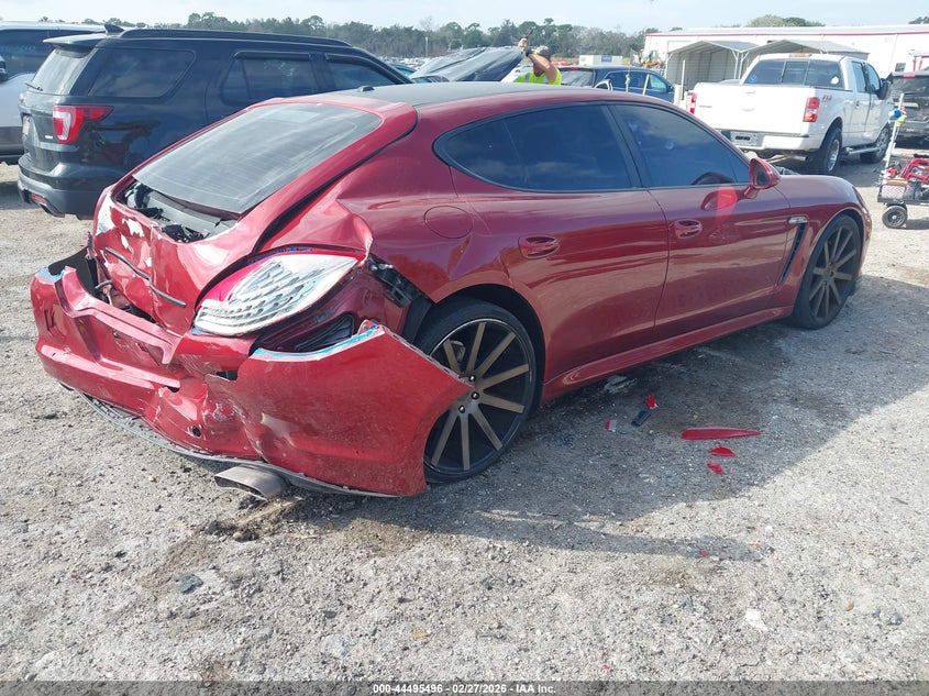 2011 Porsche Panamera VIN WP0AA2A70BL018749 IAAI salvage auction — REAR END, Rebuildable (Florida), sold $2,650 on 2026-07-09 (photo 4)