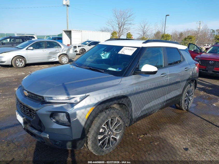 2023 Chevrolet Trailblazer VIN KL79MVSL7PB099279 IAAI salvage auction — RIGHT SIDE, Salvage Title, sold $5,475 on 2026-07-27 (photo 2)