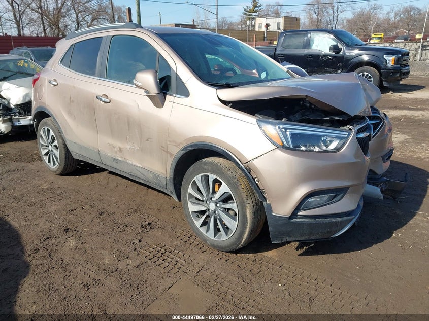 2019 Buick Encore VIN KL4CJGSM7KB856352 IAAI salvage auction — FRONT END, Salvage Title, sold $475 on 2026-07-30 (photo 1)