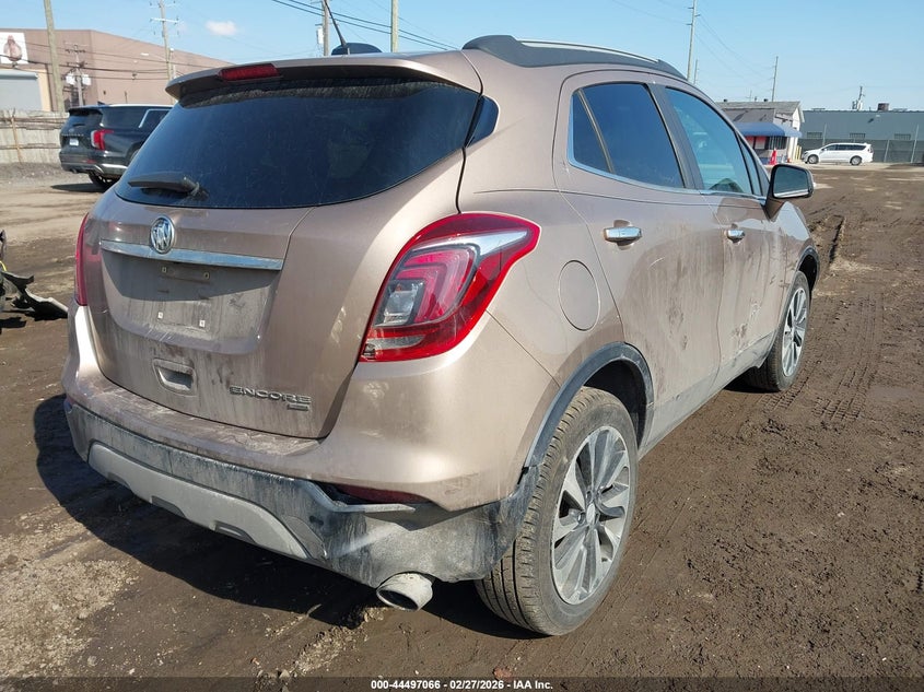 2019 Buick Encore VIN KL4CJGSM7KB856352 IAAI salvage auction — FRONT END, Salvage Title, sold $475 on 2026-07-30 (photo 4)