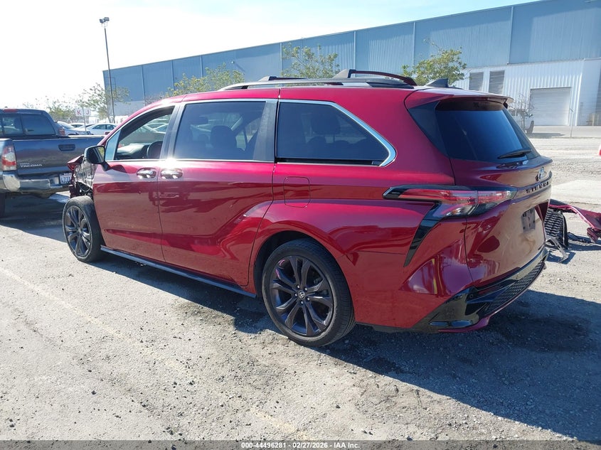 2022 Toyota Sienna VIN 5TDDRKEC6NS077062 IAAI salvage auction — FRONT END, Salvage Title, sold $14,825 on 2026-07-13 (photo 3)