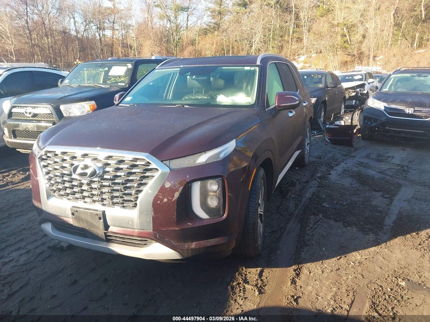 2022 Hyundai Palisade VIN KM8R5DHE2NU392491 IAAI salvage auction — REAR END, Salvage (Idaho), sold $8,975 on 2026-07-07 (photo 2)