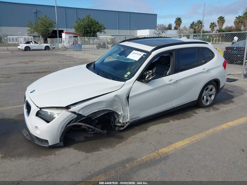 2014 BMW X1 VIN WBAVM1C55EVW48285 IAAI salvage auction — LEFT FRONT, Salvage Title, sold $1,000 on 2026-07-06 (photo 2)