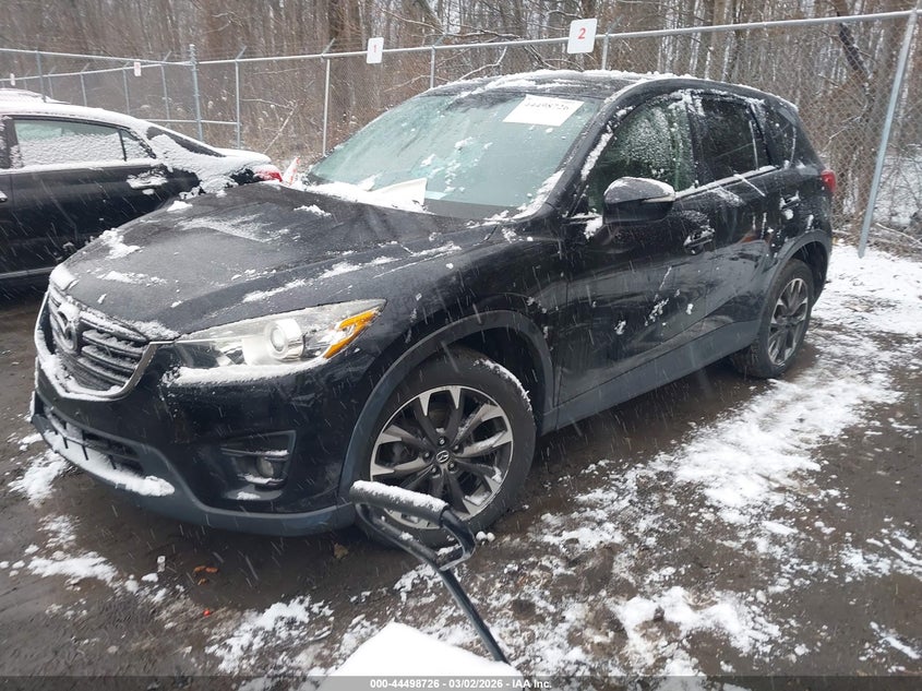 2016 Mazda Cx-5 VIN JM3KE4DY5G0682361 IAAI salvage auction — RIGHT FRONT, Salvage - Greater Than 75% (Maryland), sold $3,350 on 2026-07-14 (photo 2)