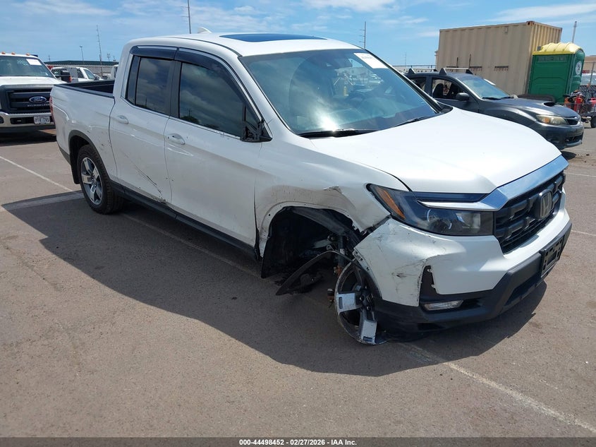 2024 Honda Ridgeline VIN 5FPYK3F5XRB028220 IAAI salvage auction — RIGHT FRONT, Salvage (Hawaii), sold $8,700 on 2026-08-18 (photo 6)