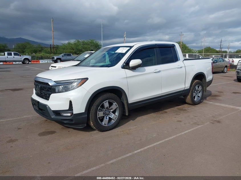 2024 Honda Ridgeline VIN 5FPYK3F5XRB028220 IAAI salvage auction — RIGHT FRONT, Salvage (Hawaii), sold $8,700 on 2026-08-18 (photo 2)