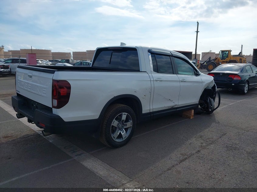 2024 Honda Ridgeline VIN 5FPYK3F5XRB028220 IAAI salvage auction — RIGHT FRONT, Salvage (Hawaii), sold $8,700 on 2026-08-18 (photo 4)