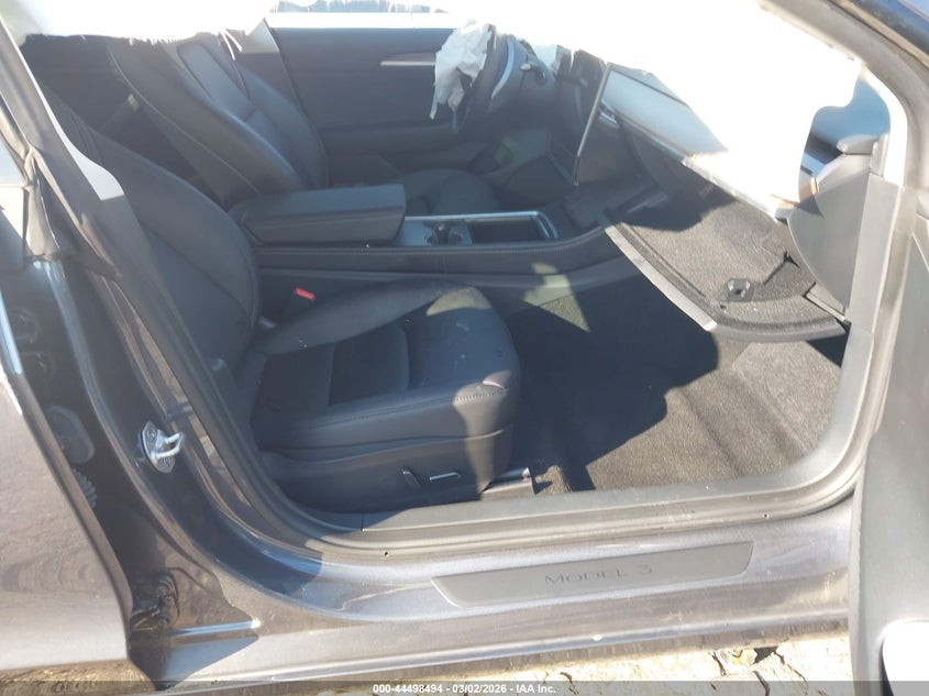2023 Tesla Model 3 VIN 5YJ3E1EA3PF664018 IAAI salvage auction — FRONT & REAR, Salvage Title, sold $3,650 on 2026-07-09 (photo 5)