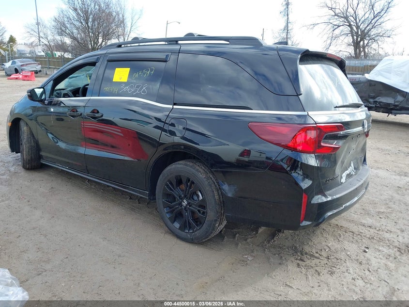 2026 Honda Odyssey VIN 5FNRL6H78TB008744 IAAI salvage auction — RIGHT FRONT, Salvage (Illinois), sold $13,700 on 2026-07-10 (photo 3)