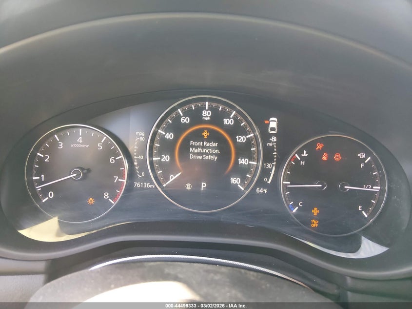 2019 Mazda 3 VIN JM1BPBNM4K1135779 IAAI salvage auction — FRONT END, Salvage Title, sold $4,400 on 2026-07-31 (photo 7)