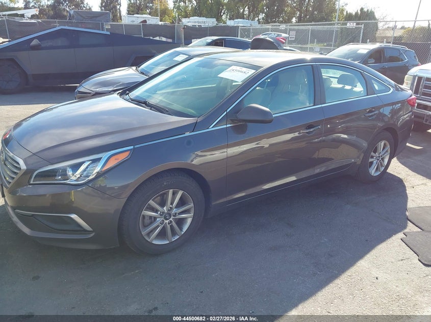 2017 Hyundai Sonata VIN 5NPE24AF9HH523333 IAAI salvage auction — Theft, Salvage (California), sold $3,050 on 2026-04-02 (photo 2)