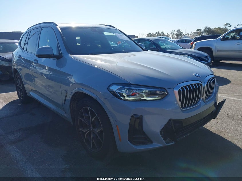 2024 BMW X3 VIN WBX47DP09RN315831 IAAI salvage auction — SIDE, Salvage Title, sold $16,700 on 2026-08-01 (photo 1)