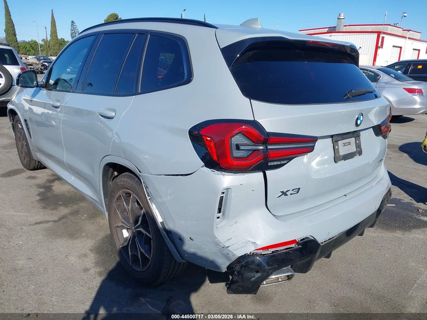 2024 BMW X3 VIN WBX47DP09RN315831 IAAI salvage auction — SIDE, Salvage Title, sold $16,700 on 2026-08-01 (photo 3)