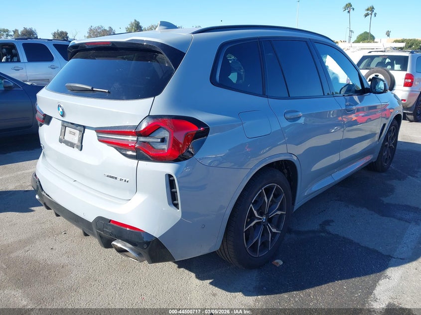 2024 BMW X3 VIN WBX47DP09RN315831 IAAI salvage auction — SIDE, Salvage Title, sold $16,700 on 2026-08-01 (photo 4)