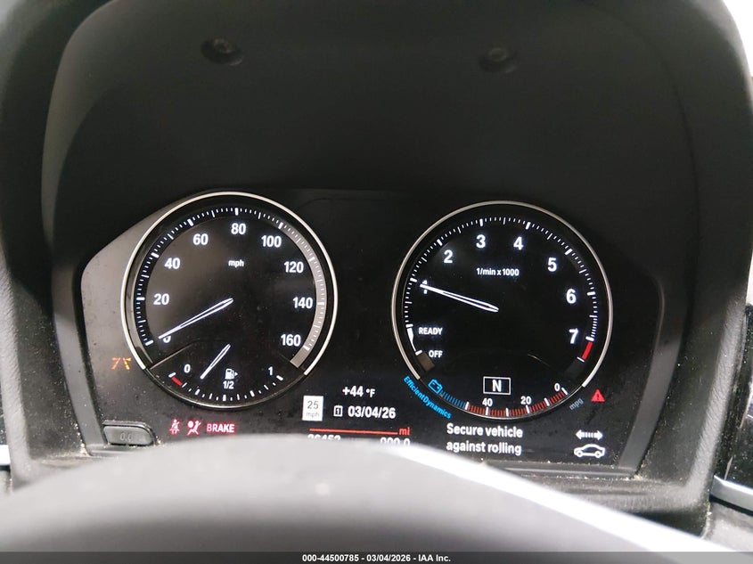 2021 BMW X1 VIN WBXJG9C09M5T16508 IAAI salvage auction — FRONT END, Salvage (Idaho), sold $6,650 on 2026-07-31 (photo 7)