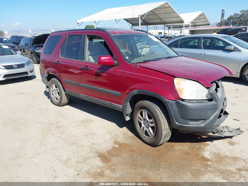 2002 Honda Cr-v VIN JHLRD78802C060508 IAAI salvage auction — FRONT END, Salvage (California), sold $525 on 2026-07-22 (photo 1)
