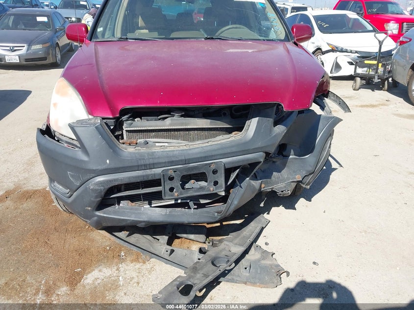 2002 Honda Cr-v VIN JHLRD78802C060508 IAAI salvage auction — FRONT END, Salvage (California), sold $525 on 2026-07-22 (photo 6)