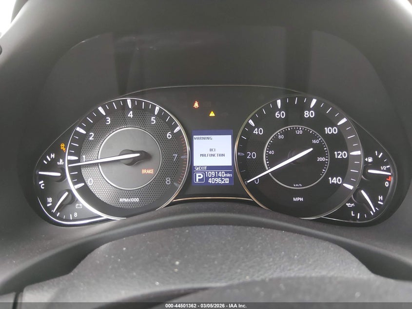 2019 Nissan Armada VIN JN8AY2ND9K9088599 IAAI salvage auction — REAR END, Salvage Title, sold $5,400 on 2026-07-09 (photo 7)