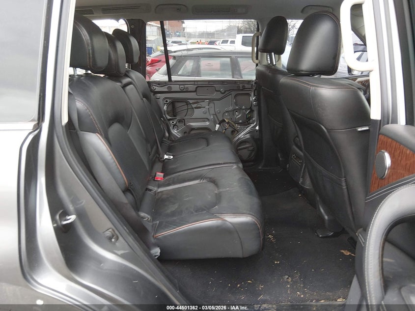 2019 Nissan Armada VIN JN8AY2ND9K9088599 IAAI salvage auction — REAR END, Salvage Title, sold $5,400 on 2026-07-09 (photo 8)