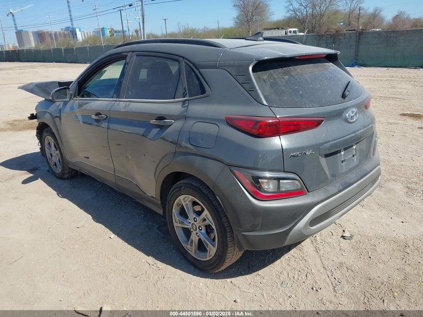 2023 Hyundai Kona VIN KM8K62AB3PU983922 IAAI salvage auction — FRONT END, Salvage (Texas), sold $2,400 on 2026-07-13 (photo 3)
