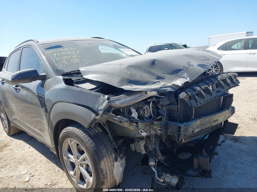 2023 Hyundai Kona VIN KM8K62AB3PU983922 IAAI salvage auction — FRONT END, Salvage (Texas), sold $2,400 on 2026-07-13 (photo 6)