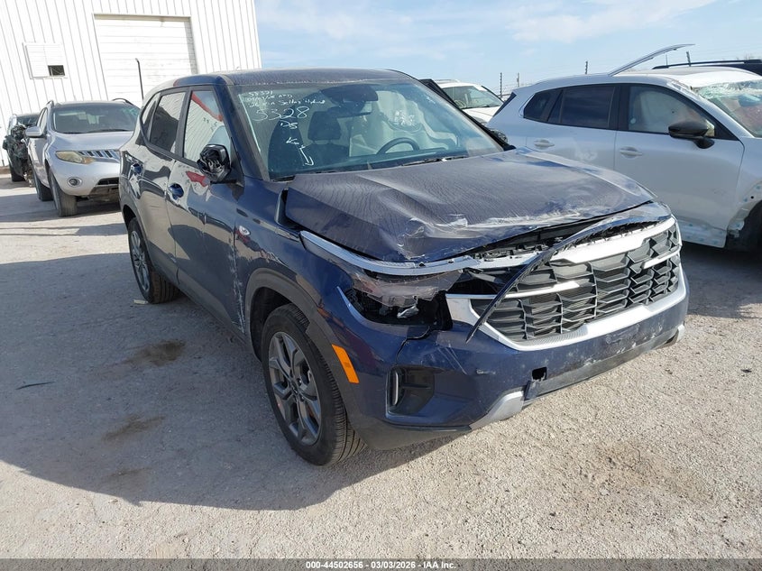 2026 Kia Seltos VIN KNDEPCAA4T7875328 IAAI salvage auction — FRONT END, Salvage (Texas), sold $3,750 on 2026-07-09 (photo 1)