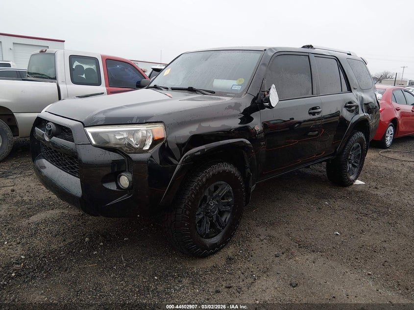2017 Toyota 4runner VIN JTEBU5JR1H5422912 IAAI salvage auction — ROLLOVER, Clear (Oklahoma), sold $7,700 on 2026-07-07 (photo 2)