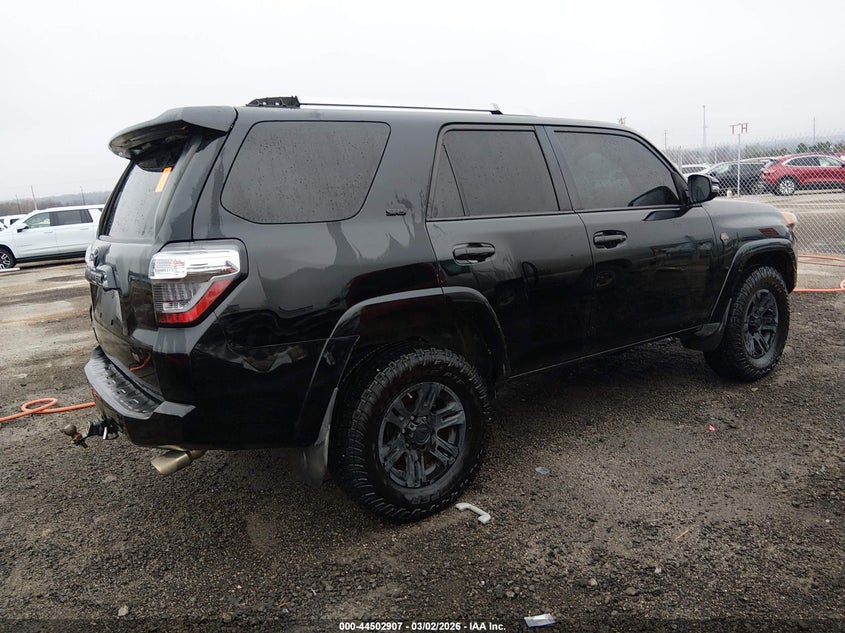 2017 Toyota 4runner VIN JTEBU5JR1H5422912 IAAI salvage auction — ROLLOVER, Clear (Oklahoma), sold $7,700 on 2026-07-07 (photo 4)