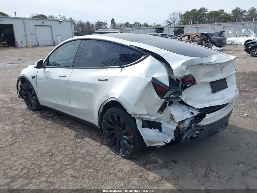 2022 Tesla Model y VIN 7SAYGDEF0NF567680 IAAI salvage auction — REAR END, Other, sold $7,875 on 2026-07-07 (photo 6)