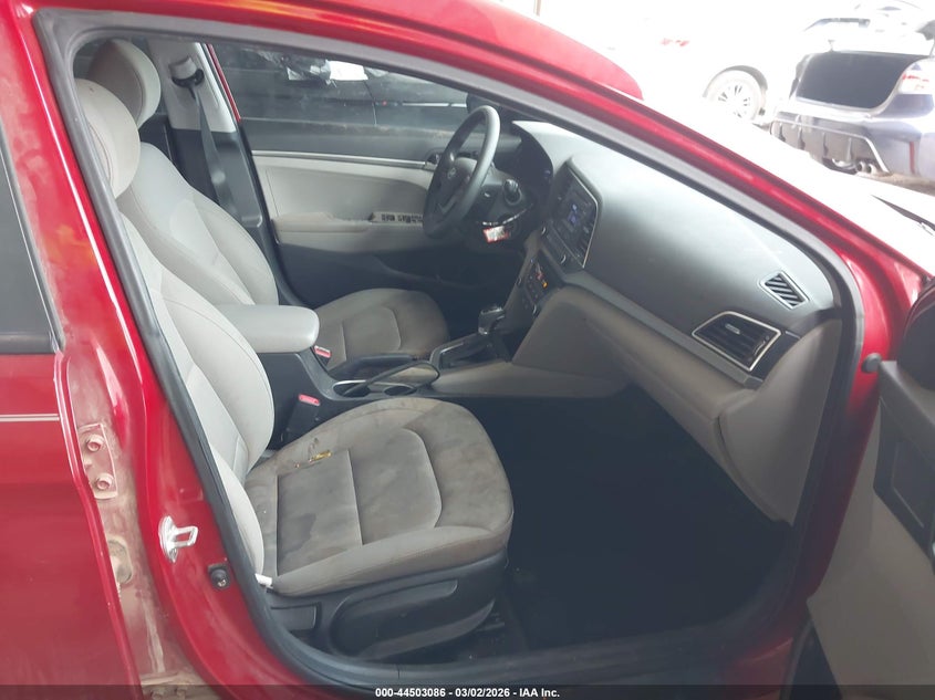 2018 Hyundai Elantra VIN KMHD74LF3JU612283 IAAI salvage auction — FRONT & REAR, Clear (Oklahoma), sold $1,700 on 2026-07-15 (photo 5)