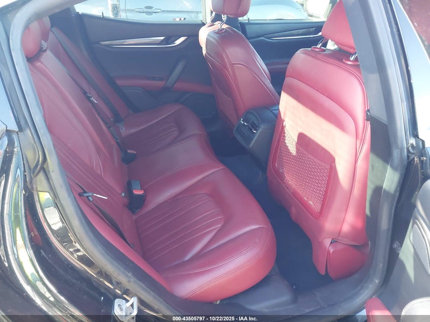 2019 Maserati Ghibli VIN ZAM57XSA1K1319433 IAAI salvage auction — FRONT END, Salvage (Oklahoma), sold $5,700 on 2026-07-28 (photo 8)
