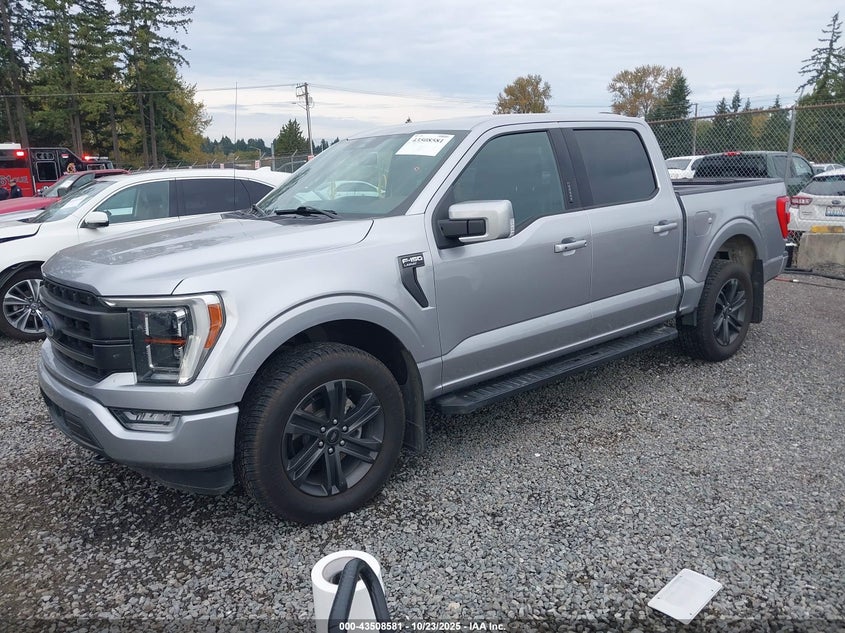 2021 Ford F-150 VIN 1FTFW1E58MFB20893 IAAI salvage auction — Side, Bill Of Sale (Washington), sold $23,200 on 2026-09-12 (photo 2)
