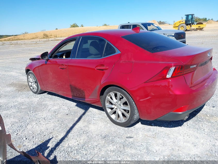 2015 Lexus Is 250 VIN JTHBF1D23F5056940 IAAI salvage auction — FRONT END, Salvage (Georgia), sold $2,600 on 2026-07-14 (photo 3)