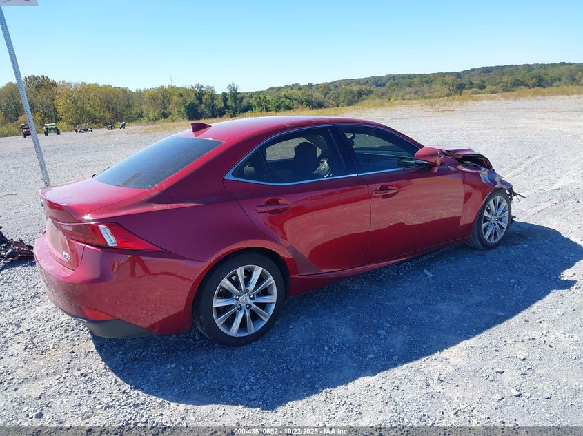 2015 Lexus Is 250 VIN JTHBF1D23F5056940 IAAI salvage auction — FRONT END, Salvage (Georgia), sold $2,600 on 2026-07-14 (photo 4)