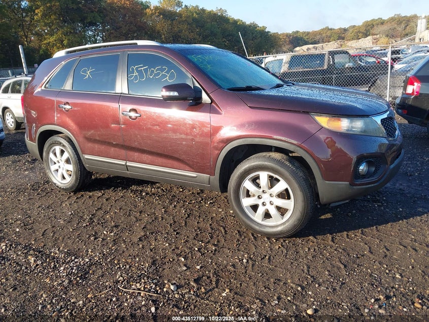 2011 Kia Sorento VIN 5XYKT3A15BG070387 IAAI salvage auction — RIGHT SIDE, Bill Of Sale (New York), sold $1,425 on 2026-07-14 (photo 1)