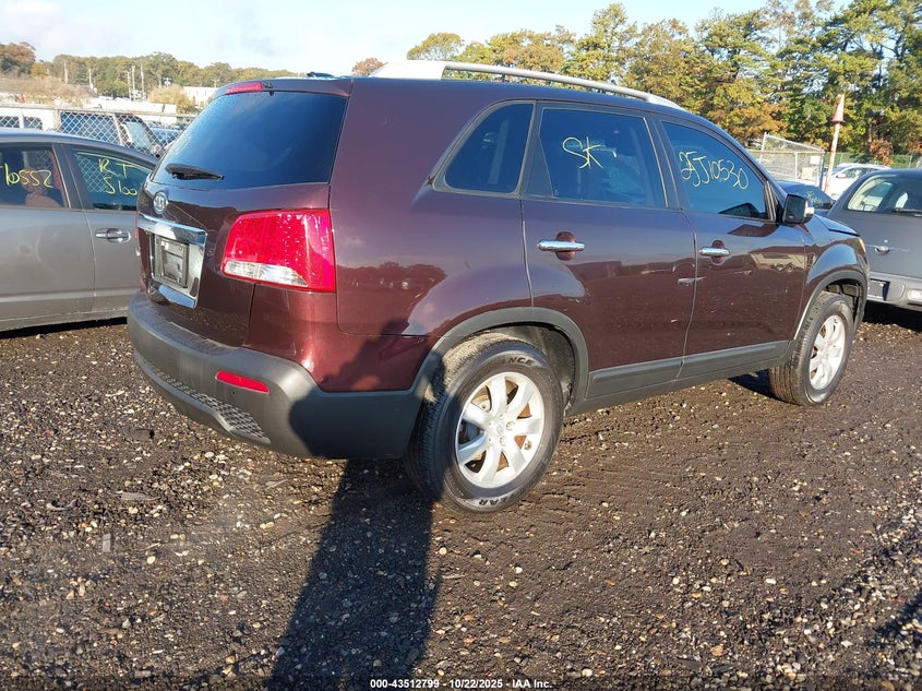 2011 Kia Sorento VIN 5XYKT3A15BG070387 IAAI salvage auction — RIGHT SIDE, Bill Of Sale (New York), sold $1,425 on 2026-07-14 (photo 4)