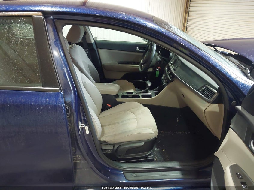 2017 Kia Optima VIN 5XXGT4L33HG123241 IAAI salvage auction — FRONT END, Salvage (Indiana), sold $1,100 on 2026-07-28 (photo 5)