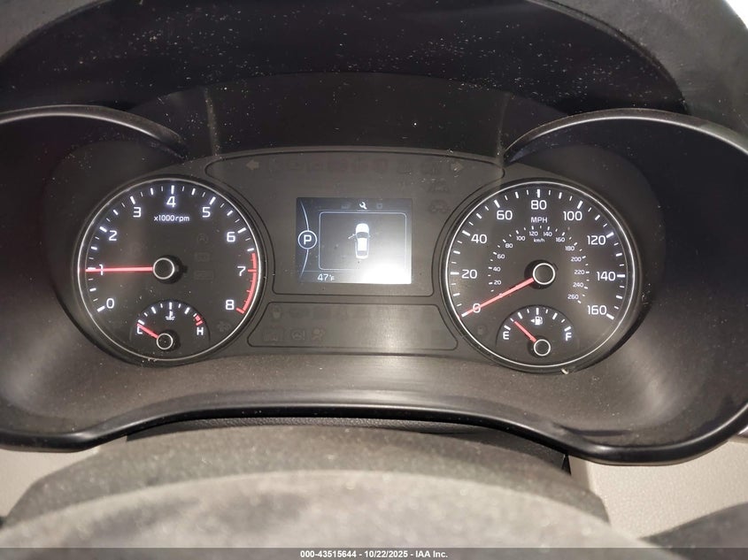 2017 Kia Optima VIN 5XXGT4L33HG123241 IAAI salvage auction — FRONT END, Salvage (Indiana), sold $1,100 on 2026-07-28 (photo 7)