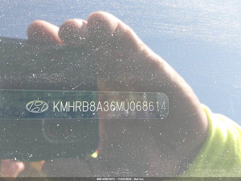 2021 Hyundai Venue VIN KMHRB8A36MU068614 IAAI salvage auction — FRONT END, Clear (Oklahoma), sold $575 on 2026-07-28 (photo 9)
