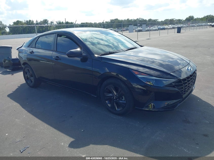 2021 Hyundai Elantra VIN 5NPLM4AG8MH018582 IAAI salvage auction — REAR END, Other, sold $2,950 on 2026-07-29 (photo 1)